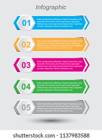 Modern Design Template, can be used for info-graphics, banners for web layout.
