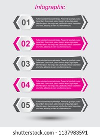 Modern Design Template, can be used for info-graphics, banners for web layout.