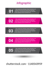 Modern Design Template, can be used for info-graphics, banners for web layout.