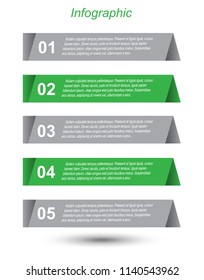 Modern Design Template, can be used for info-graphics, banners for web layout.