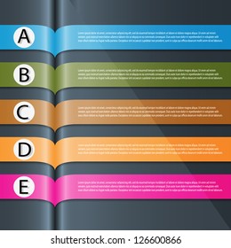 Modern Design template / can be used for infographics
