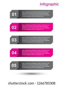Modern Design Template, can be used for info-graphics, banners for web layout.