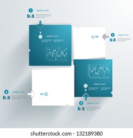 Modern Design template. Can be used for infographics.