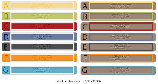 Modern Design template / can be used for infographics.