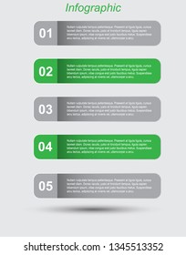 Modern Design Template, can be used for info-graphics, banners for web layout.