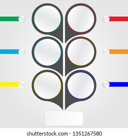 Modern Design template. Can be used for infographics 