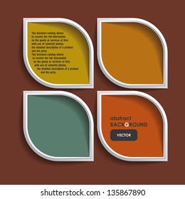 Modern Design template / can be used for infographics / graphic or website layout vector