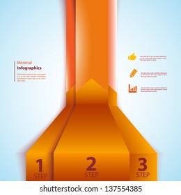 Modern Design template / can be used for infographics. Vector illustration for your business presentation