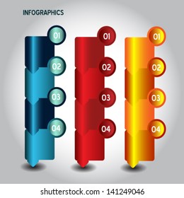 Modern Design template / can be used for infographics