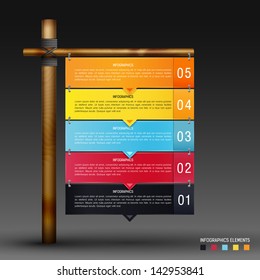 Modern Design template ( can be used for infographics )