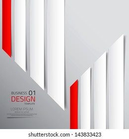 Modern Design template - can be used for infographics. Vector