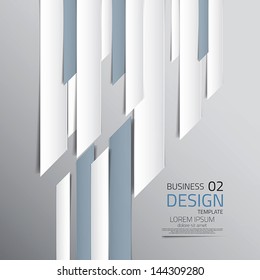 Modern Design template - can be used for infographics. Vector
