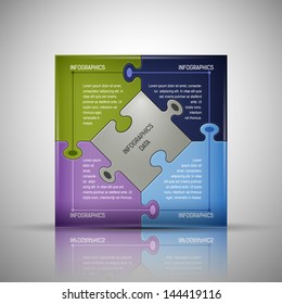Modern Design template ( can be used for infographics )