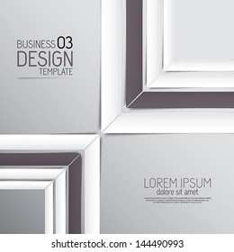 Modern Design template - can be used for infographics. Vector