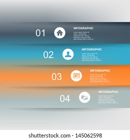 Modern Design template / can be used for infographics