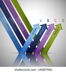 Modern Design template ( can be used for infographics )
