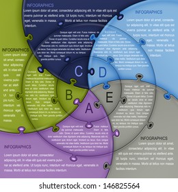 Modern Design template ( can be used for infographics )