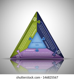 Modern Design template ( can be used for infographics )