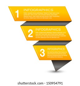Modern Design Template, can be used for info-graphics, banners for web layout.