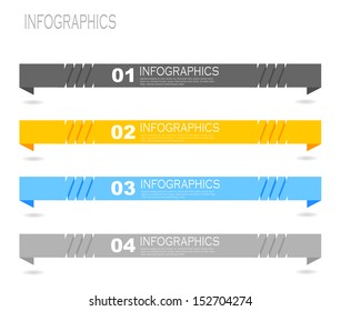 Modern Design Template, can be used for info-graphics, banners for web layout.