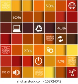 Modern Design template / can be used for infographics
