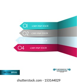 Modern Design template / can be used for infographics