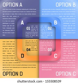 Modern Design template ( can be used for infographics )