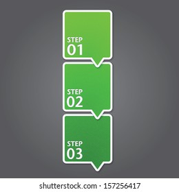 Modern Design template / can be used for infographics / numbered banners / graphic or website layout vector