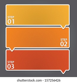 Modern Design template / can be used for infographics / numbered banners / graphic or website layout vector
