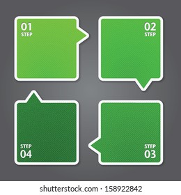 Modern Design template / can be used for infographics / numbered banners / graphic or website layout vector