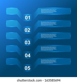 Modern Design Template, can be used for info-graphics, banners for web layout.