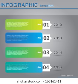 Modern Design template / can be used for infographics /