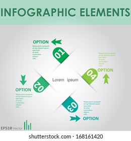 Modern Design template / can be used for infographics /
