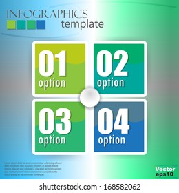 Modern Design template / can be used for infographics /