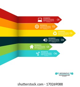 Modern Design template / can be used for infographics 