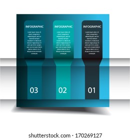 Modern Design template / can be used for infographics 