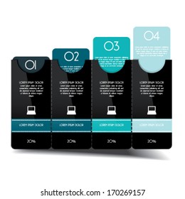 Modern Design template / can be used for infographics 