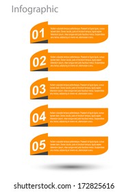 Modern Design Template, can be used for info-graphics, banners for web layout.