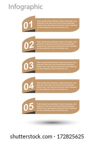 Modern Design Template, can be used for info-graphics, banners for web layout.