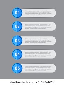 Modern Design Template, can be used for info-graphics, banners for web layout.