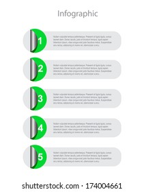 Modern Design Template, can be used for info-graphics, banners for web layout.