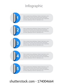 Modern Design Template, can be used for info-graphics, banners for web layout.