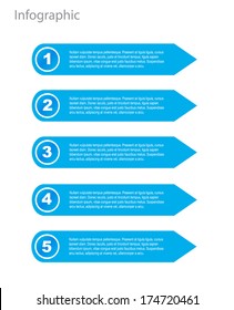 Modern Design Template, can be used for info-graphics, banners for web layout.