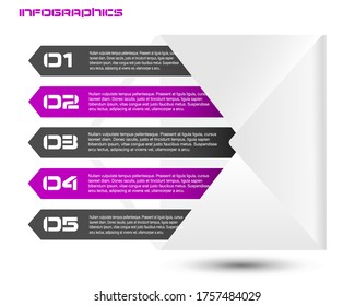 Modern Design Template, can be used for info-graphics, banners for web layout.