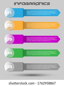 Modern Design Template, can be used for info-graphics, banners for web layout.