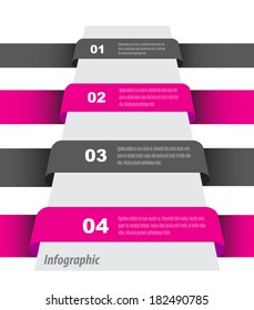 Modern Design Template, can be used for info-graphics, banners for web layout.