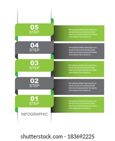 Modern Design Template, can be used for info-graphics, banners for web layout.