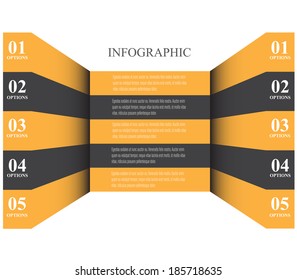 Modern Design Template, can be used for info-graphics, banners for web layout.