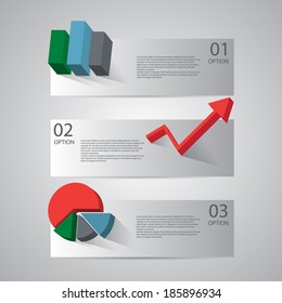 modern design template / can be used as infographics / workflow layout, diagram, number options, web design. 