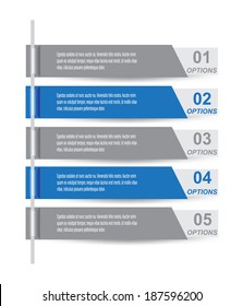 Modern Design Template, can be used for info-graphics, banners for web layout.